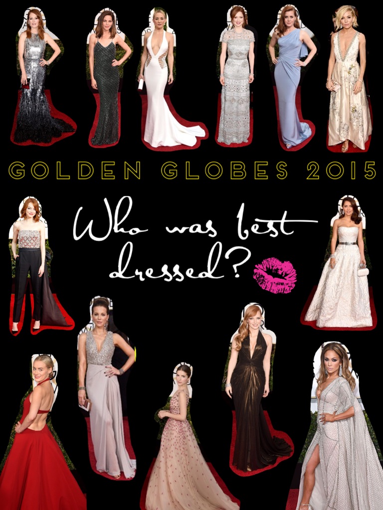 #GoldenGlobes. Who was best dressed?
