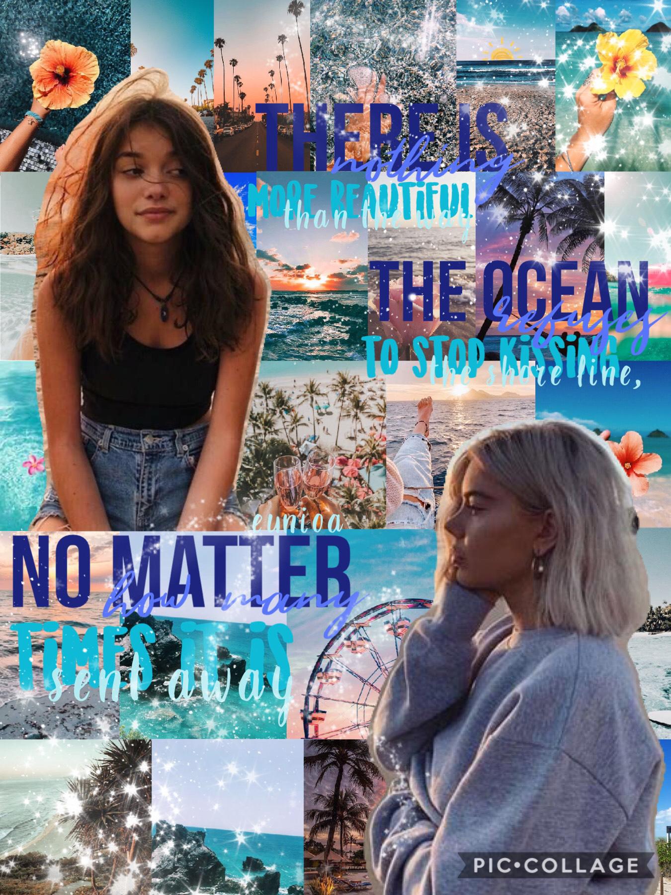 🌊TAP🌊
The first clue of my main account is I am on the path to 1,000. This collage took so long to make and the quote is just beautiful! Happy Monday! (5/17/21)