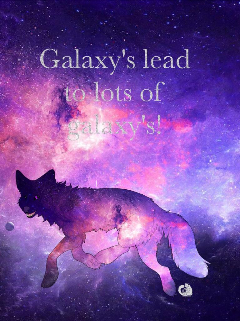 Galaxy's lead to lots of galaxy's!