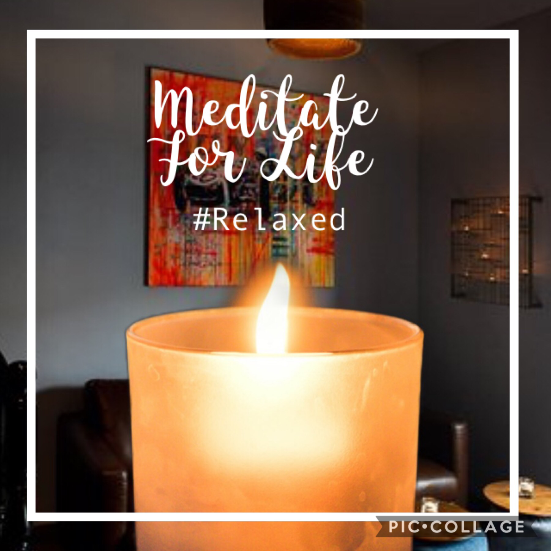 #Relaxed #Meditate #Candle 🕯