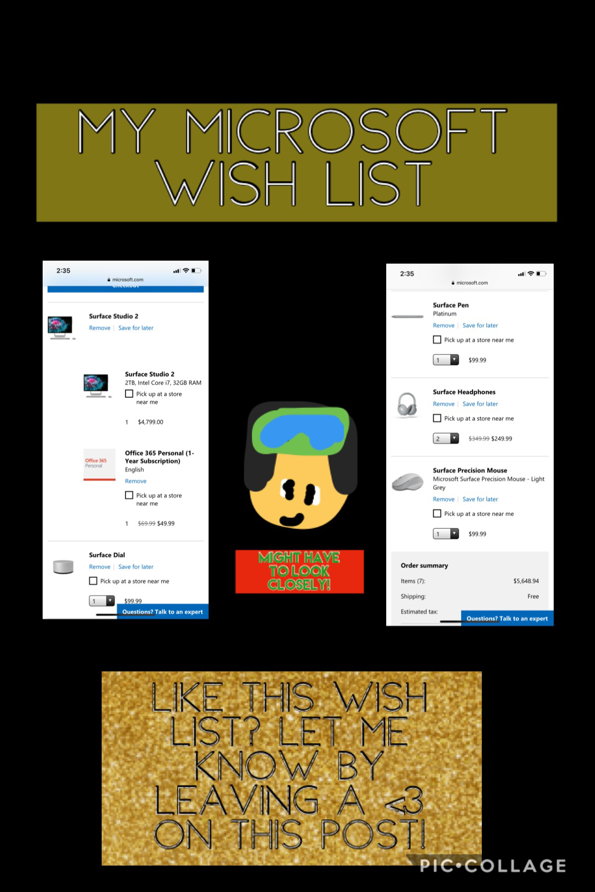 Want me to share my Apple wish list? It’s a lot larger!