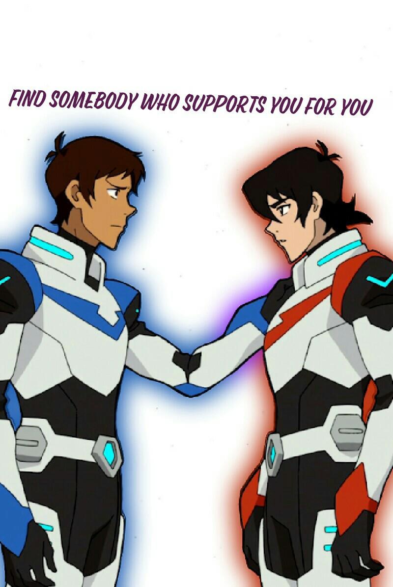 just letting everyone know that I am klance trash and that this ship is canon king 