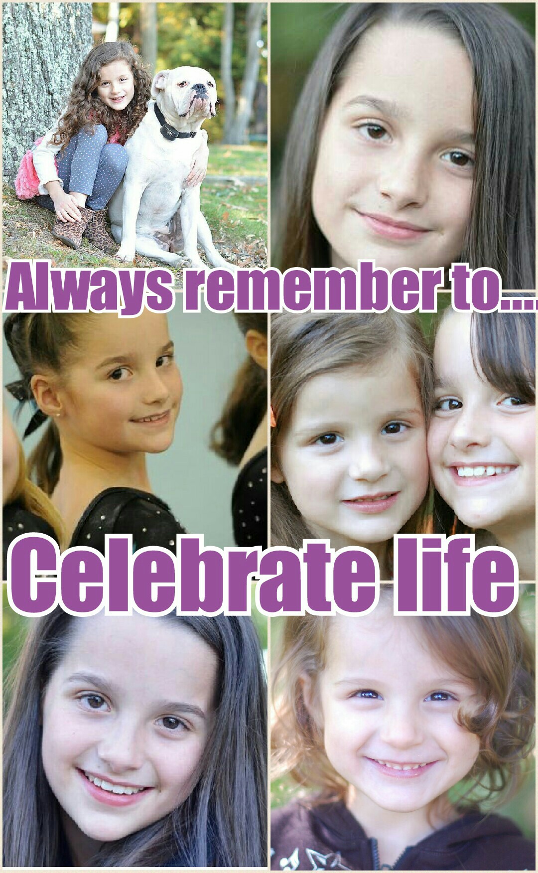 Always remember to..... celebrate life 💜 🆑🆑 