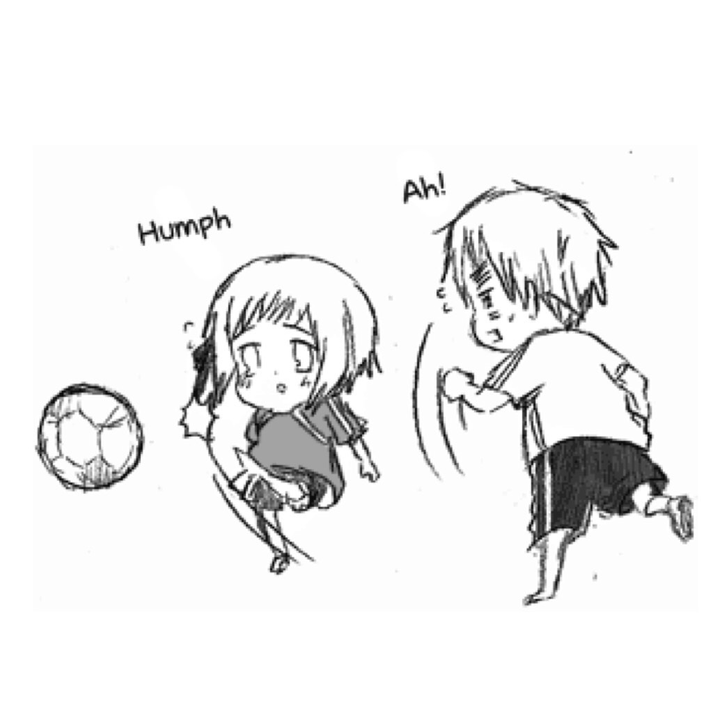 Please let's all appreciate this piece of official art that depicts Liechtenstein playing soccer against England 