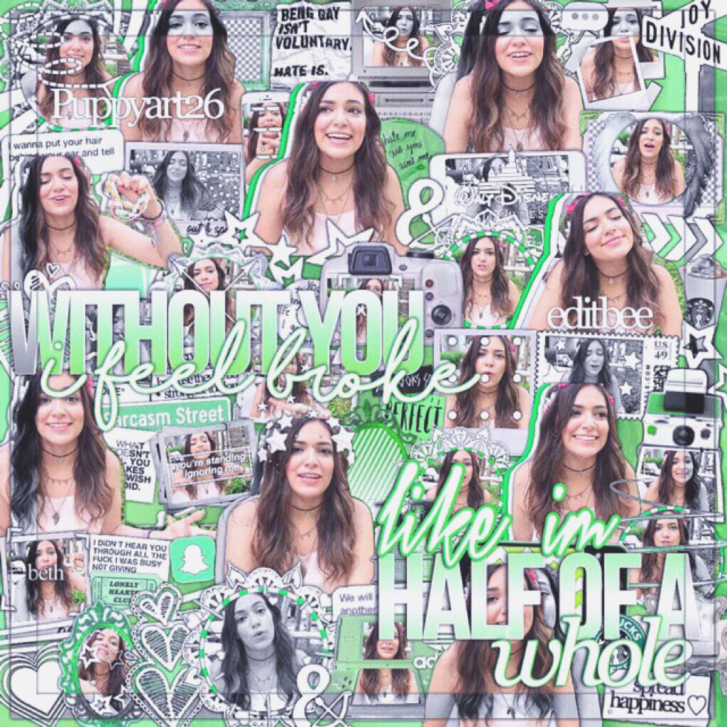 Finally posted 😂 I love this edit sm 😍😍 collab with the talented editbee more green collabs coming 😊
