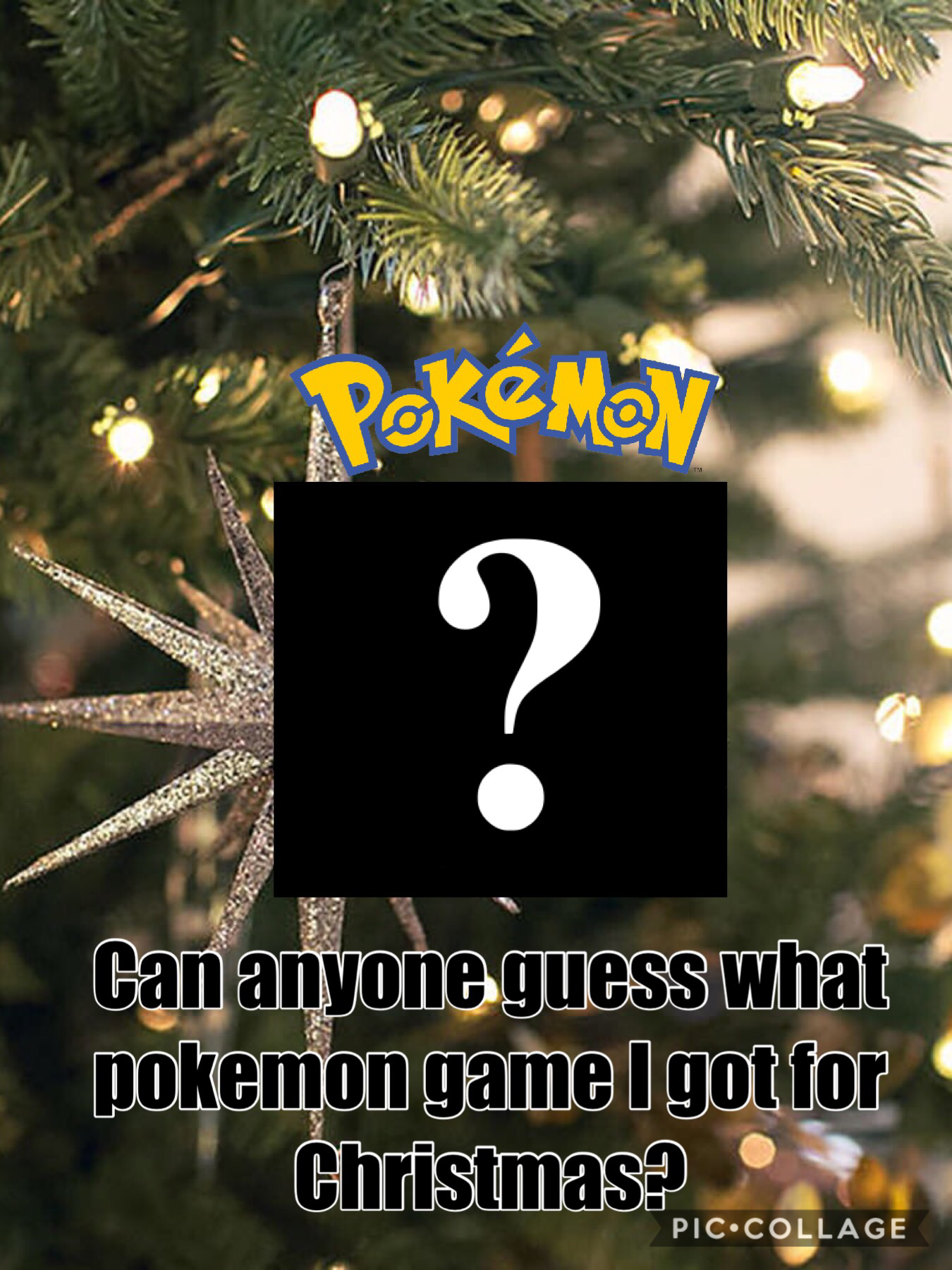 What pokemon game did I get for Christmas?