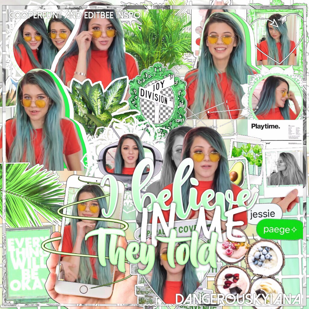 🌿3.10.18 TAPPY!!🌿
Omg don't niki and Jessie look so cute!!😍🙌🏻✨omg look at me trying to be like my queens😂 @editbee and cooperfun11👑 QOTD:new favorite soundtrack + song? AOTD: a wrinkle in time and I believe by Demi lovato 🔮 