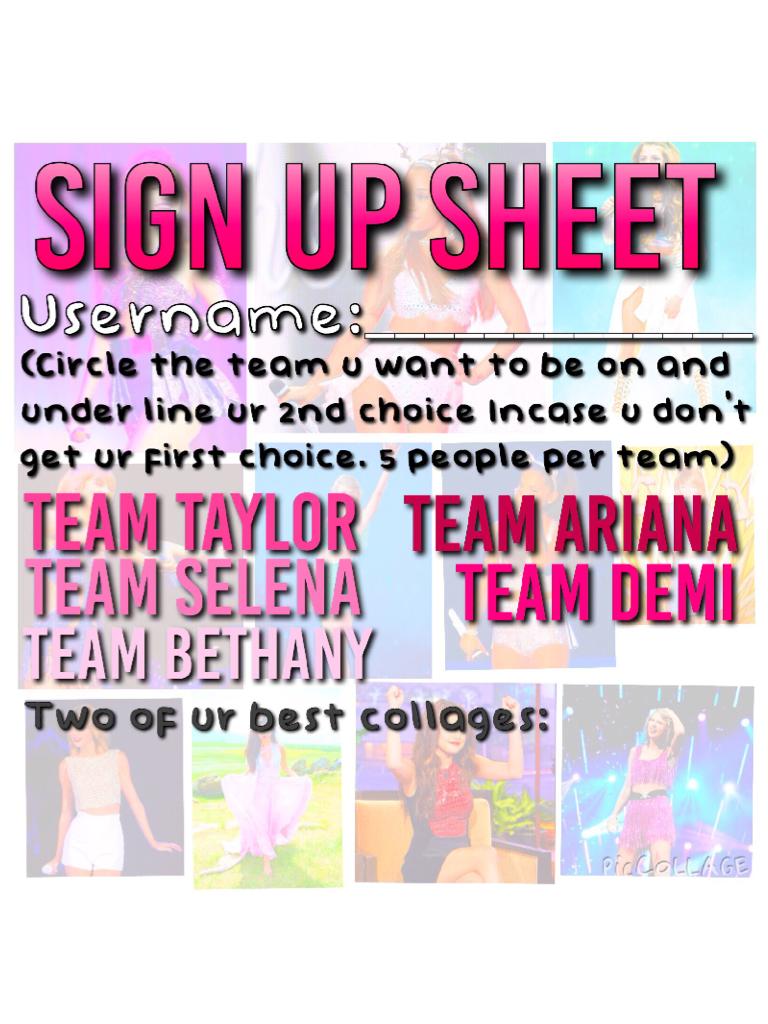 Go sign up!!! Spread the word!!✨