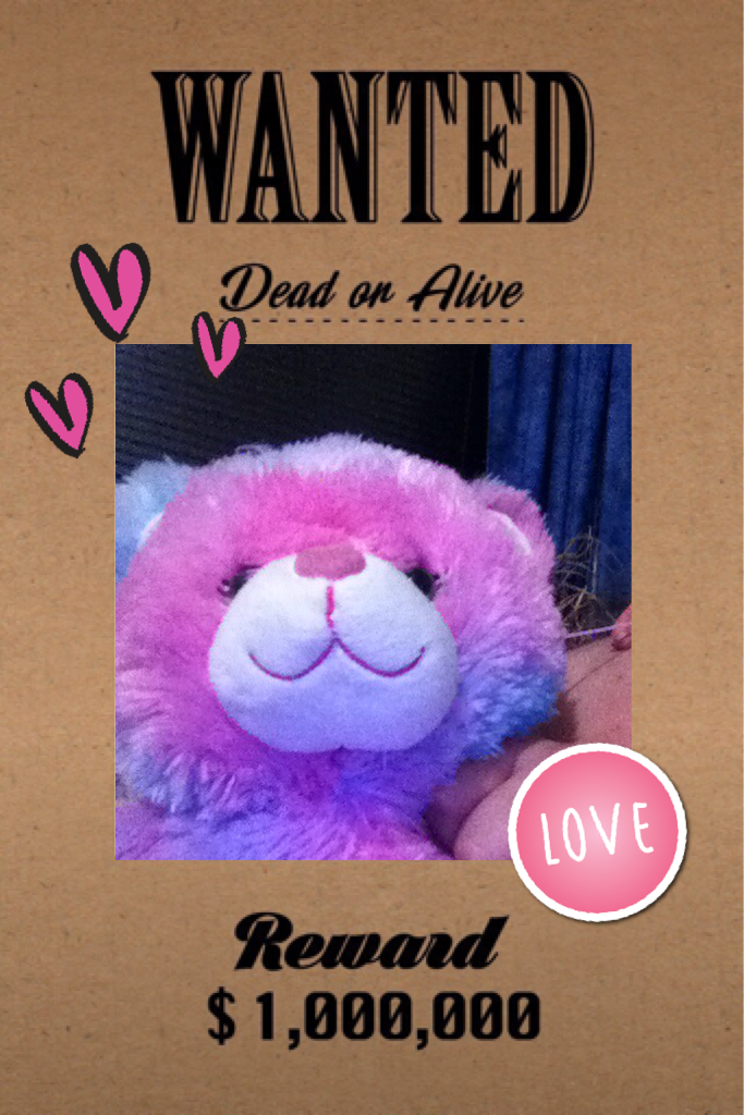 This is my build a bear named candfloss