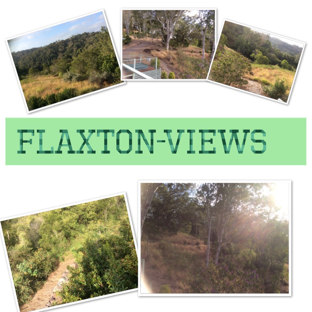 Flaxton-Views were I'm staying already looking fabulous I'm glad I have the skill to take photos