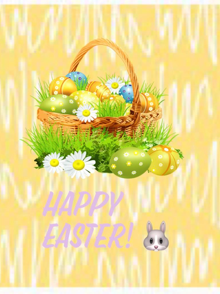 Happy Easter! 🐰 