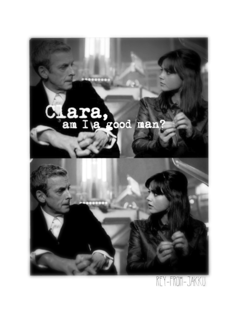 Doctor Who edit!! 12th Doctor and Clara, I love these two! 