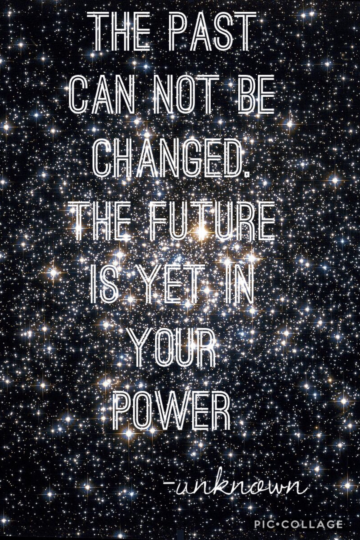 A quick quote for all those people who want to change the past