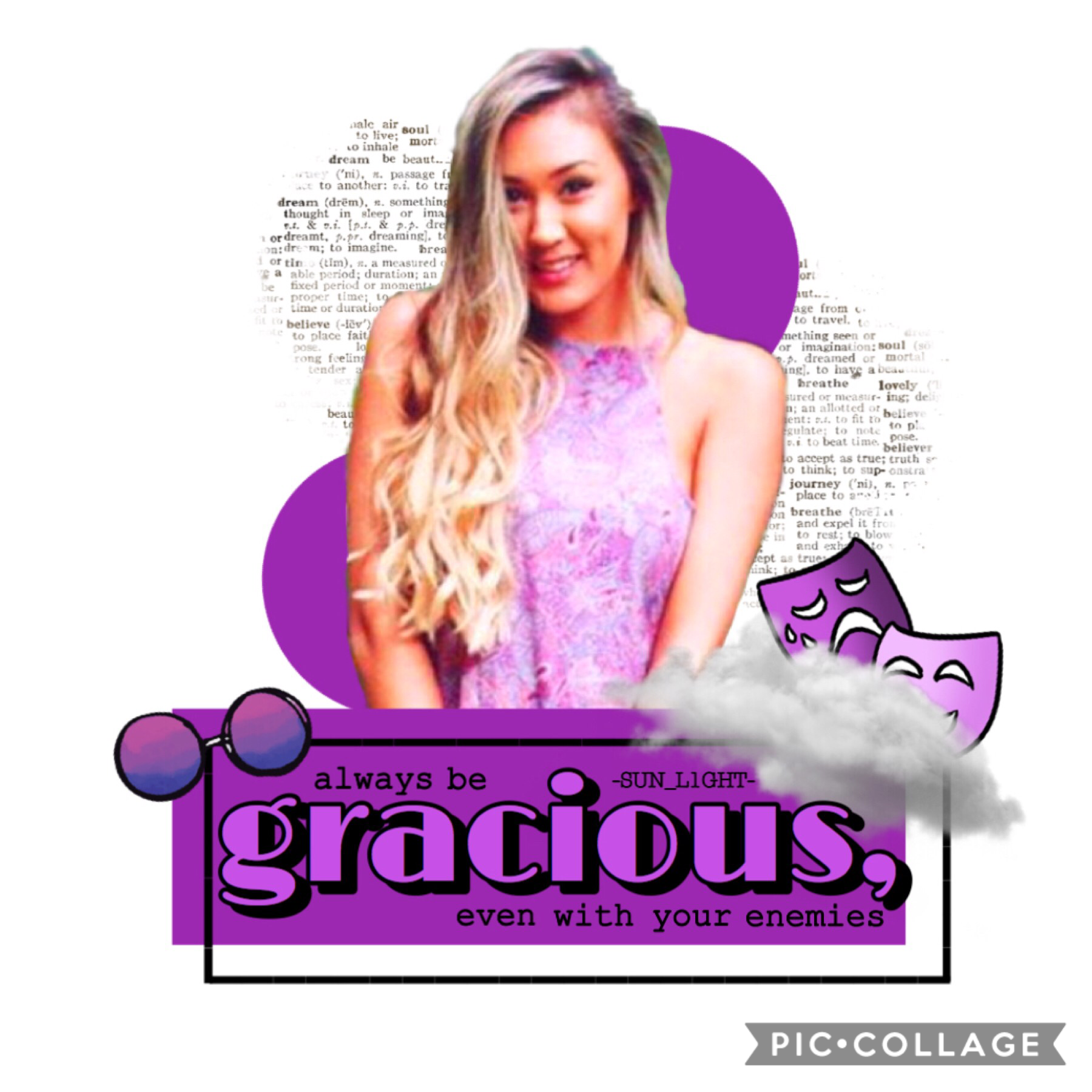 💜a purple LaurDIY edit!💜 always remember that it’s important to be gracious to others, especially to the people who you don’t like. I learnt that today/reminded myself about it. 26-8-18
Last collage of the weekend! I was gonna post another one but....I si