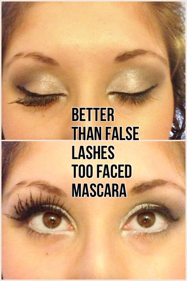 Better than false lashes 
Too faced 
Mascara 