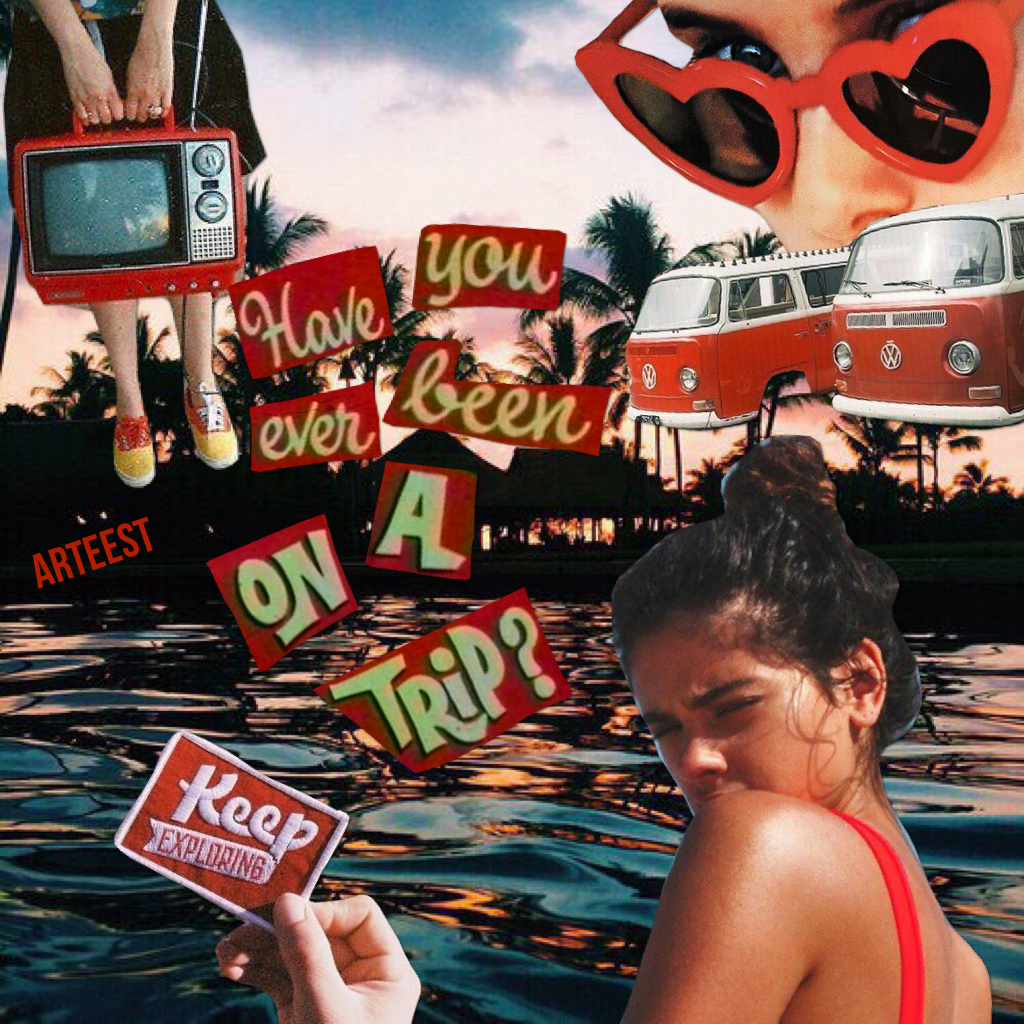 What do you think of this retro-themed collage? 🍒💭♥️ Thanks so much for the tons of likes recently! 😱💖