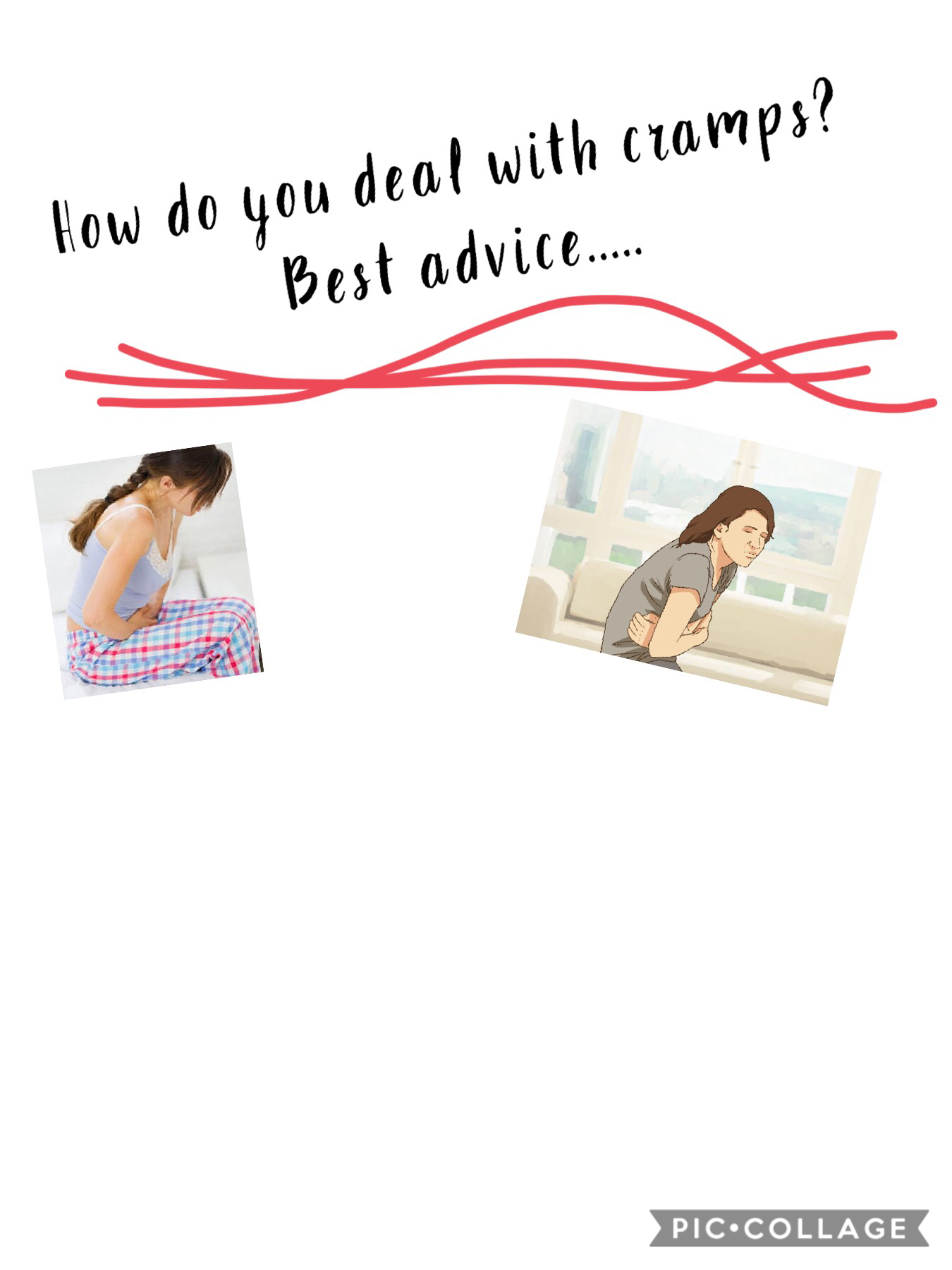 Do u guys have any advice? It would help many people new to periods! Plzanswer