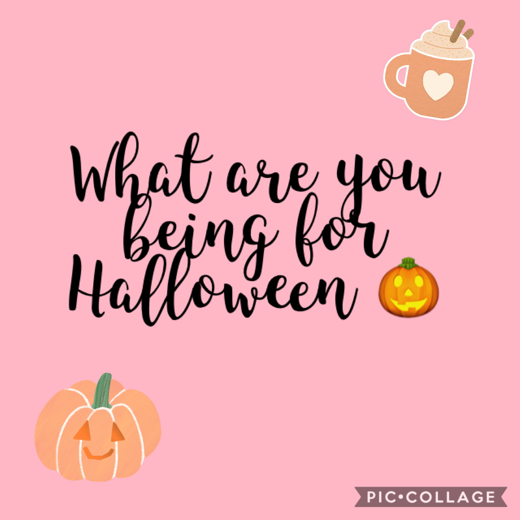 What are you being for Halloween 🎃 