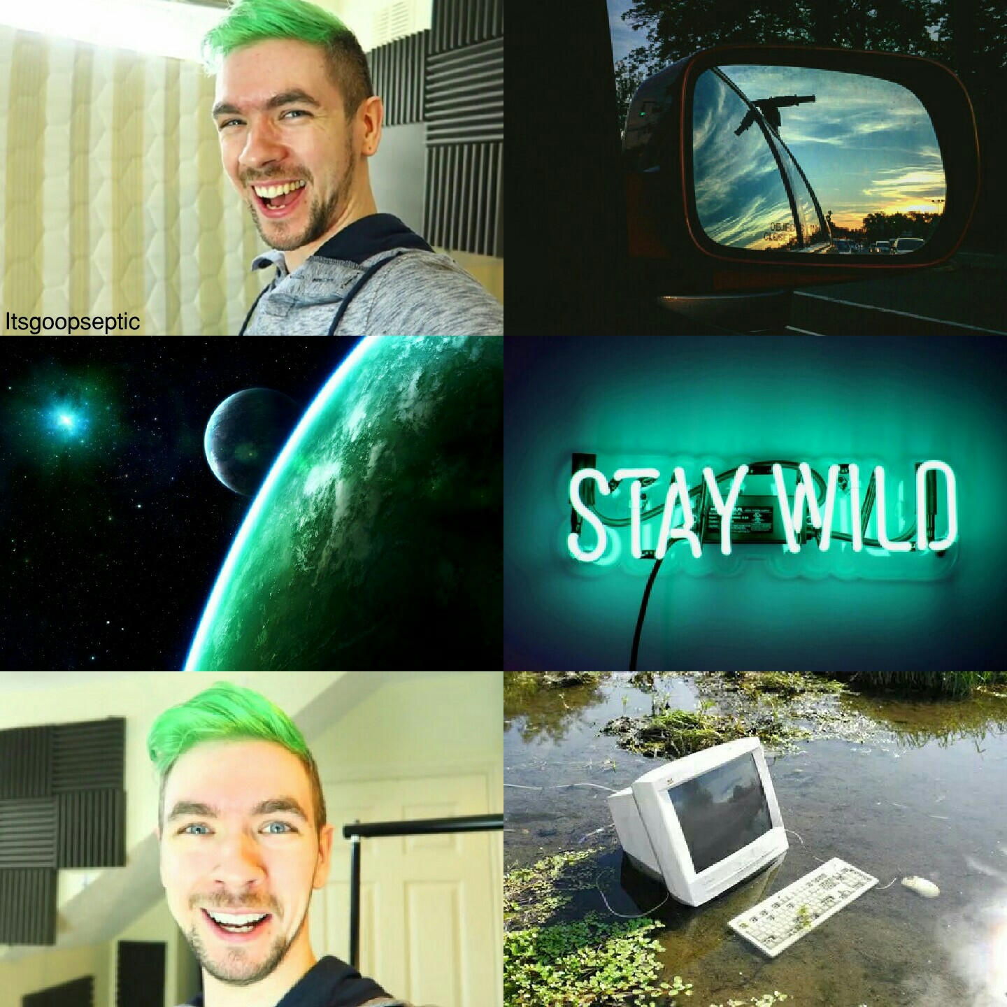 I just wanted to make some youtubers Aesthetics for a very long time! but I hope you like it! its a jacksepticeye aesthetic because I love him and his youtube means dearly in my heart for making me happy!
