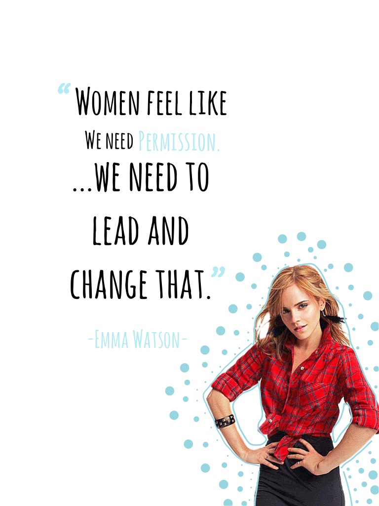 Tap!
Emma Watson is so awesome!