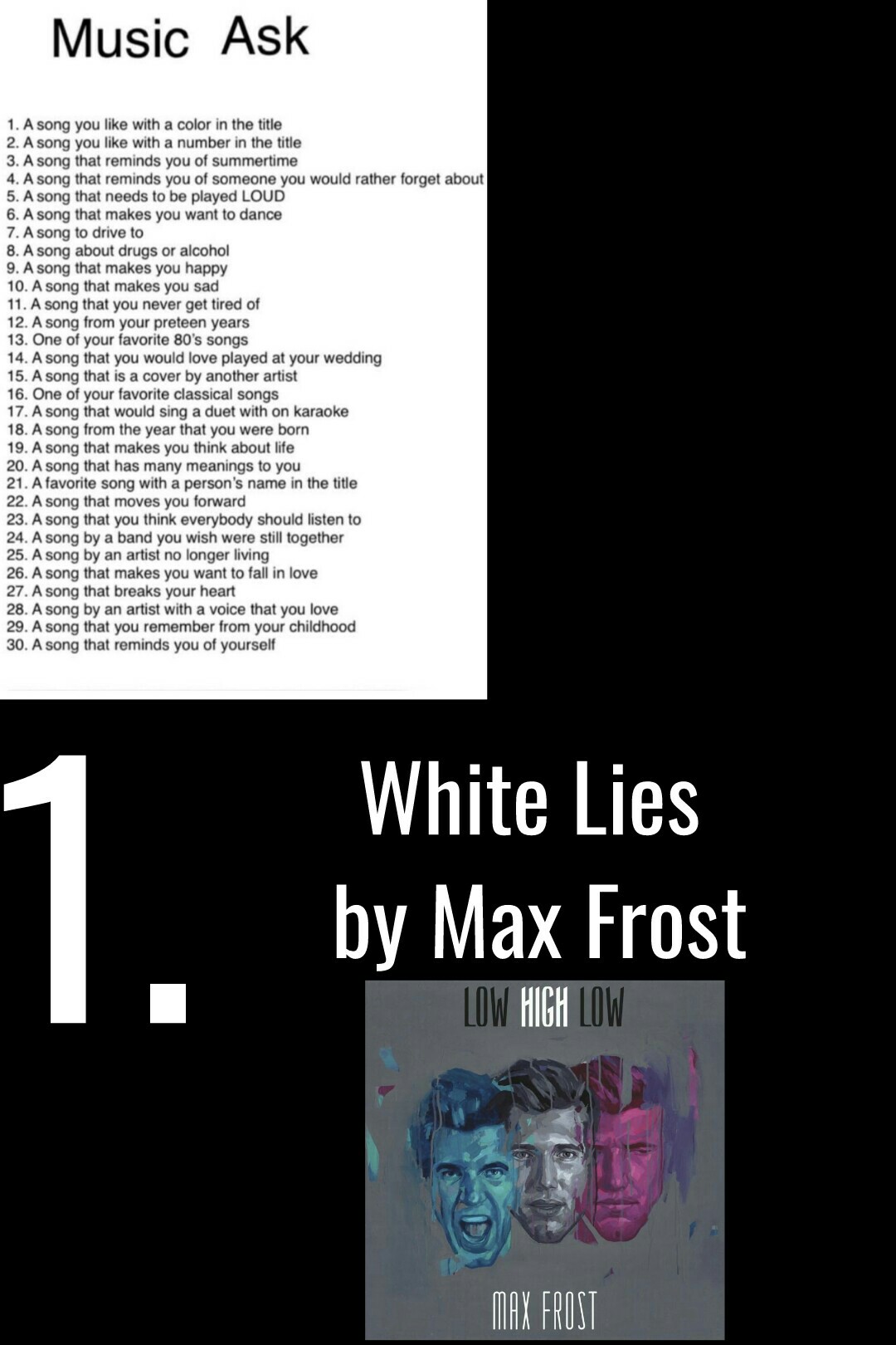 1. White Lies by Max Frost