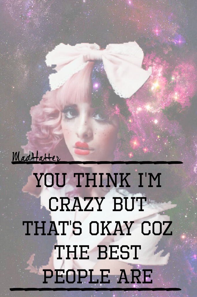 So ironic...
💋MadHatter(PastelQuote)