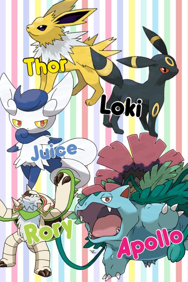 My Pokemon team~
