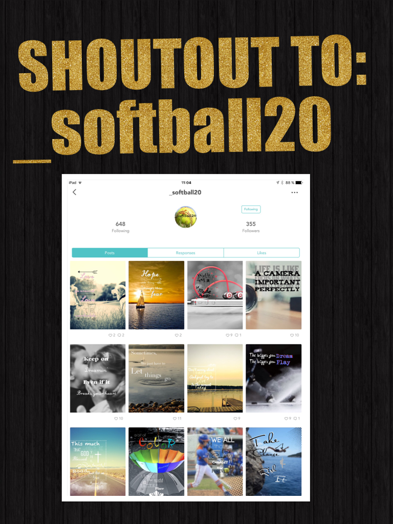 Follow _softball20!!