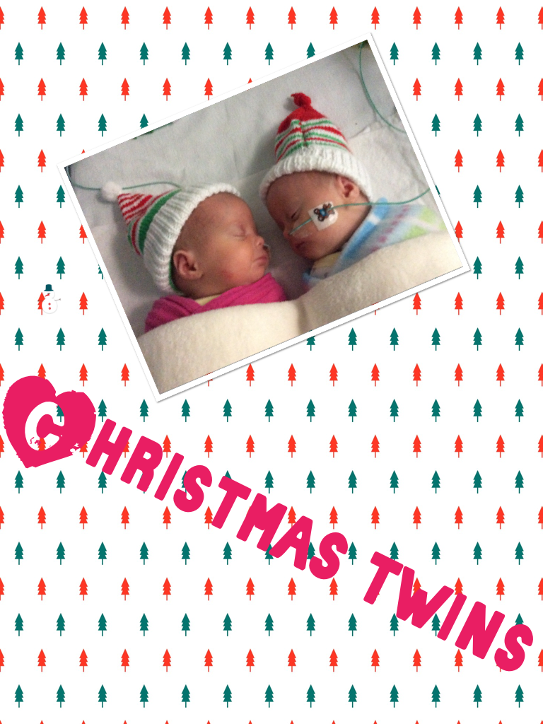Christmas twins