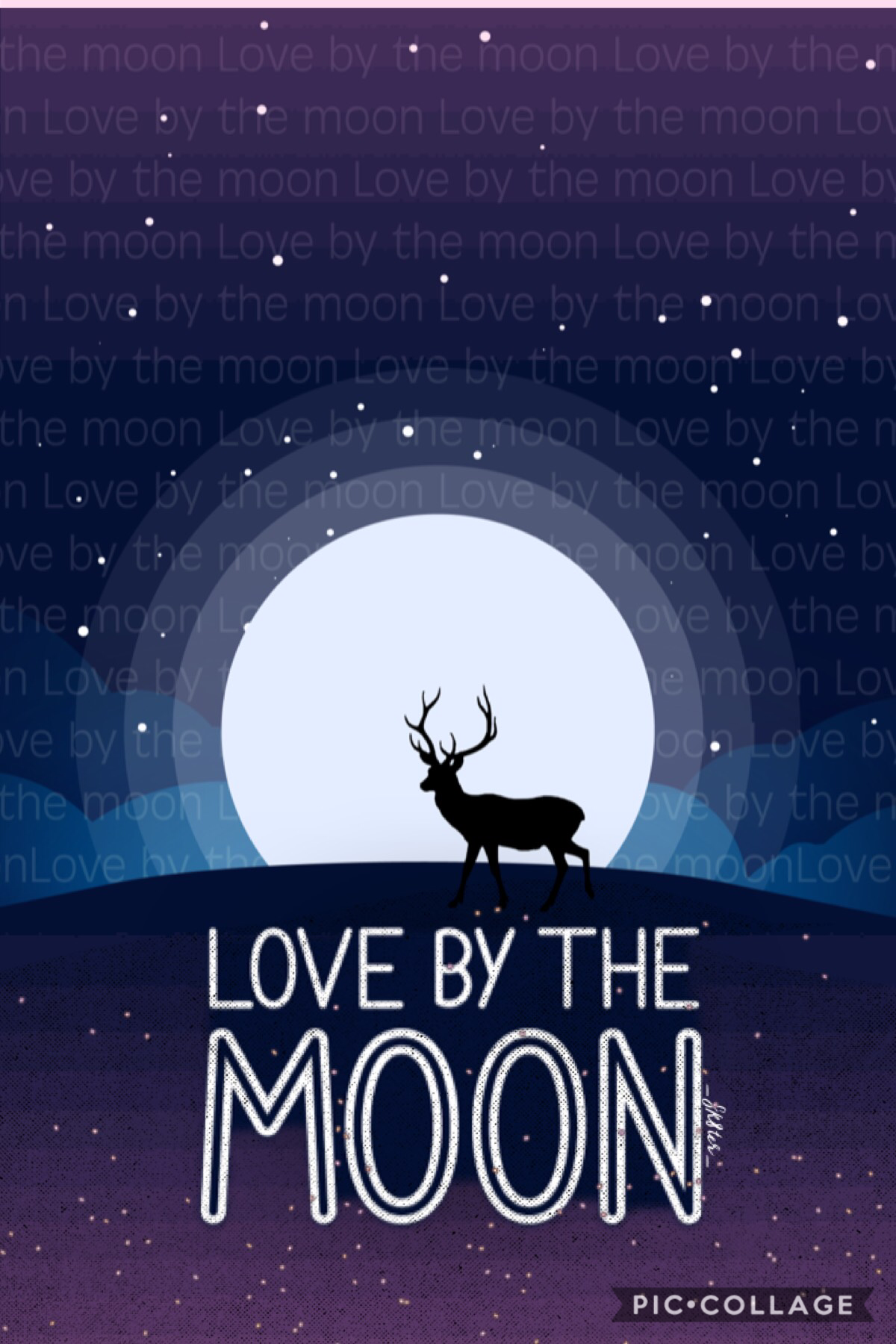 Love by the moon!! This font (typeface) was created by me as well as my background!! It was so much fun to make :) 🌙 ☀️ love by the moon was inspired by my tattoo !!  (In remixes)
