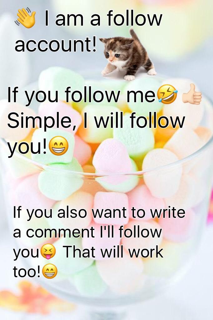 Tap, info to know!😃
If you follow me🤣👍🏻
Simple, I will follow you!😁if u don't well then😟, u missed out on one more follower😝Read the info, I hope 🤞🏻 it will help u... get more followers!😂