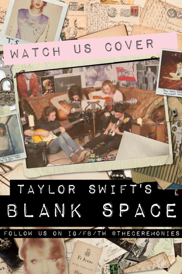 WE COVER BLANK SPACE BY TAYLOR SWIFT