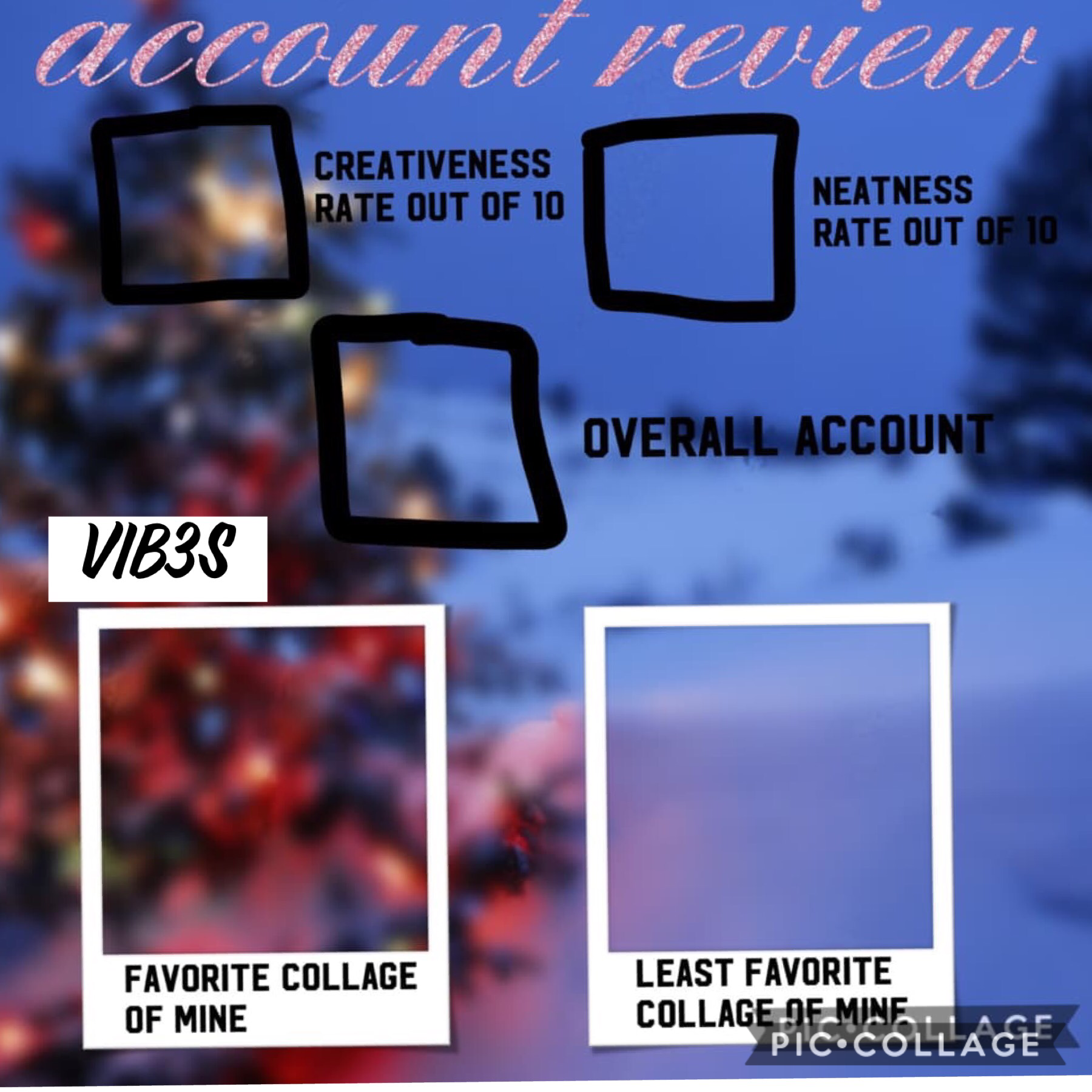 Account review!! Tap
QOTD: Who is your favorite collager or collagers?
AOTD All!!💘 