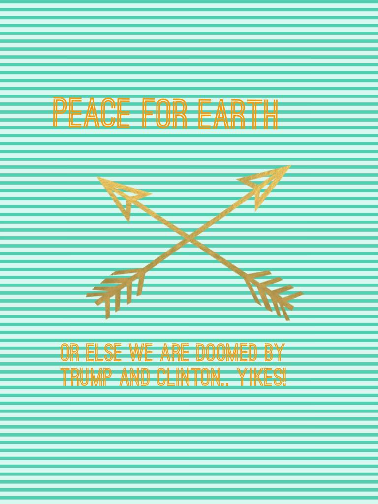 Peace for earth