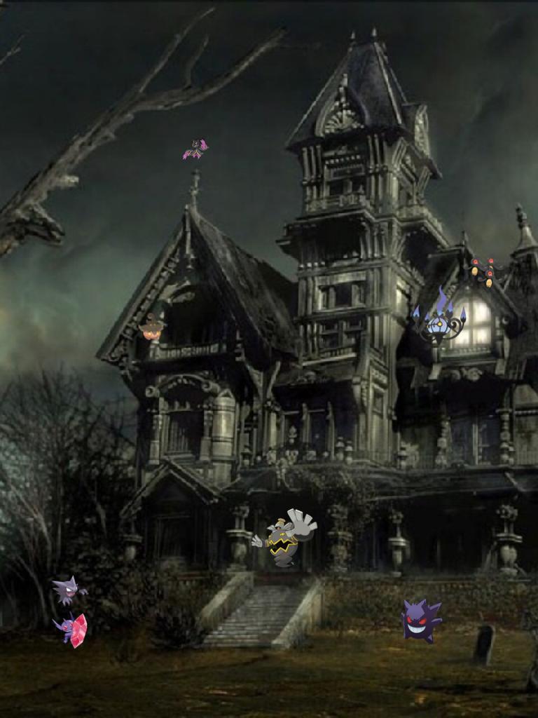 A hunted mansion