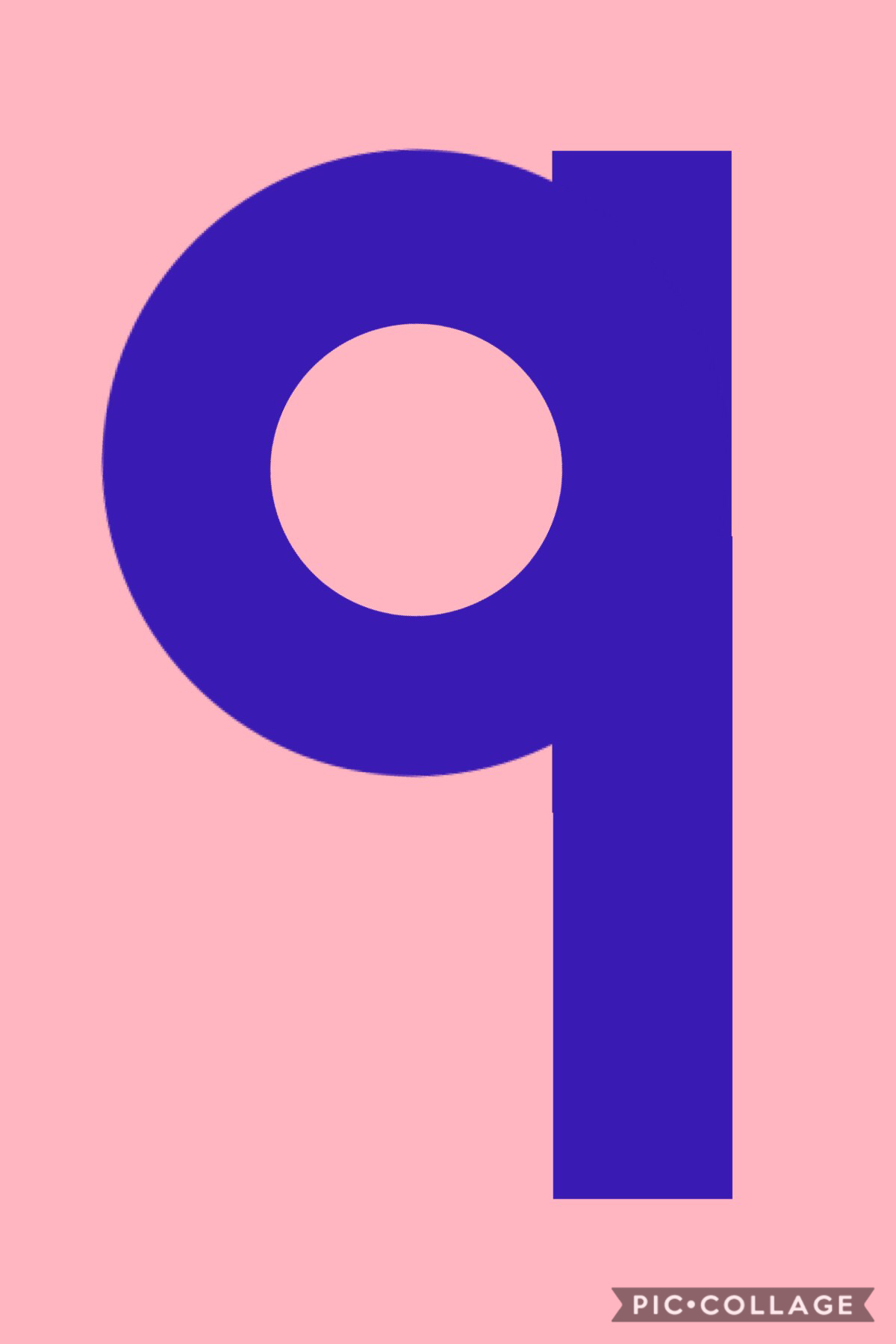 Font 4: Young, Letter q