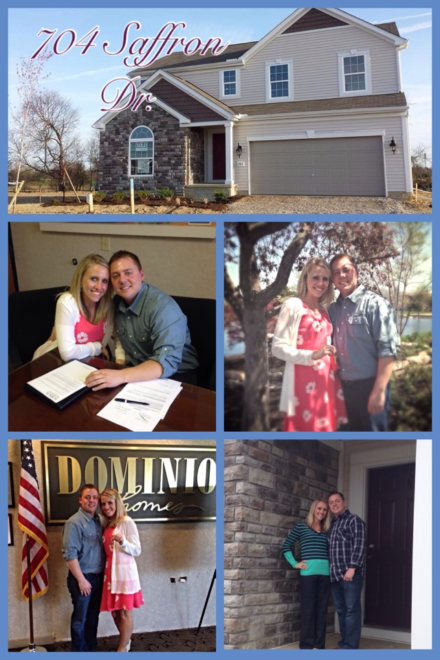 Congratulations to Bryan and Stephanie on your new home! #cutestcouple #ilovewhatido #americandream