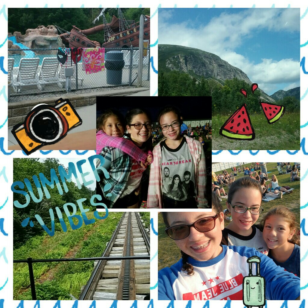 I had so much fun on our week long vacation in new Hampshire and Buffalo. the concert and the fair was so much fun. ilysm❤💋 @lc2softball⚾⚾💞 @imagined245 💕💕