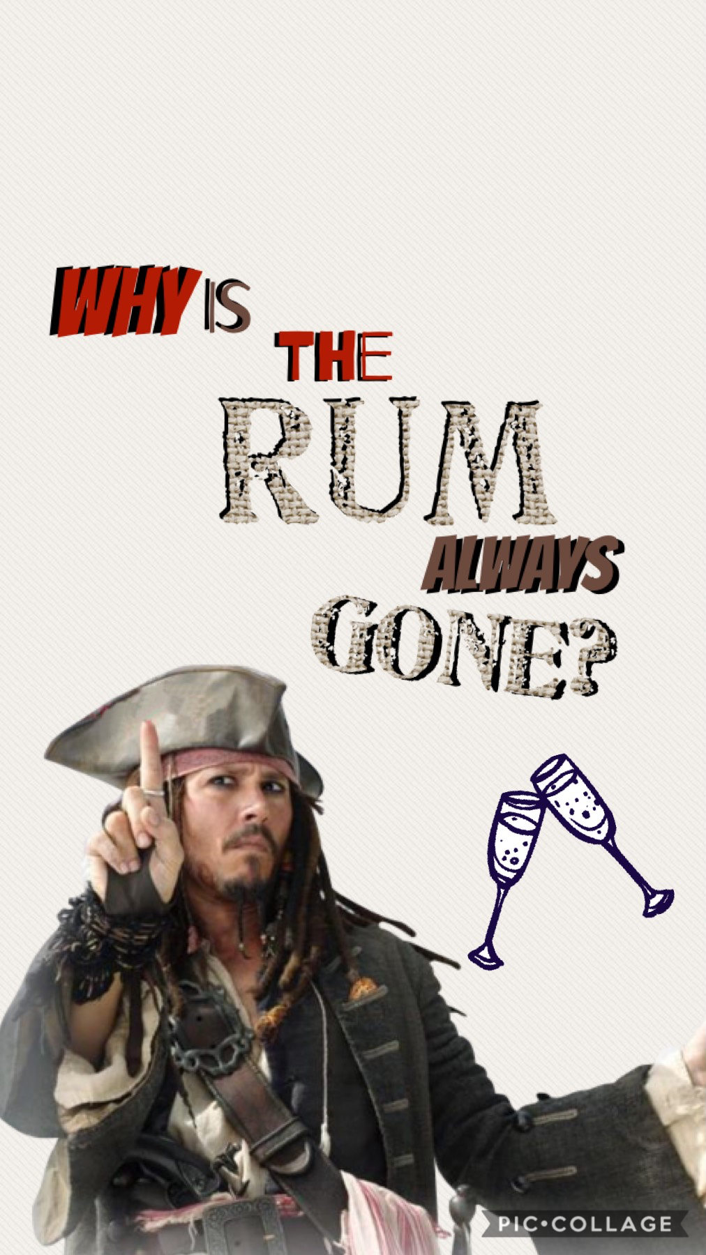 Captain Jack Sparrow 
(Just watched the movies and lived it!!)