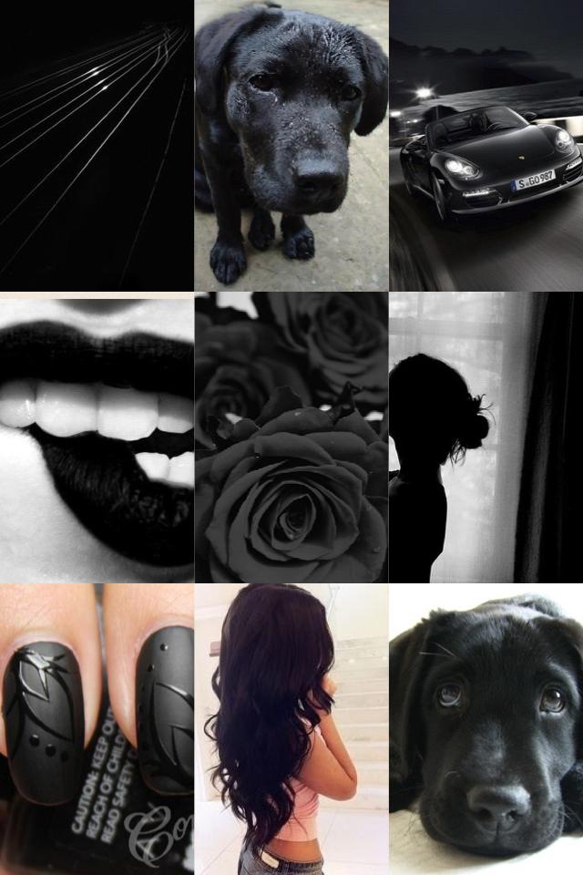 Black is the calming color in everything! I love black💙