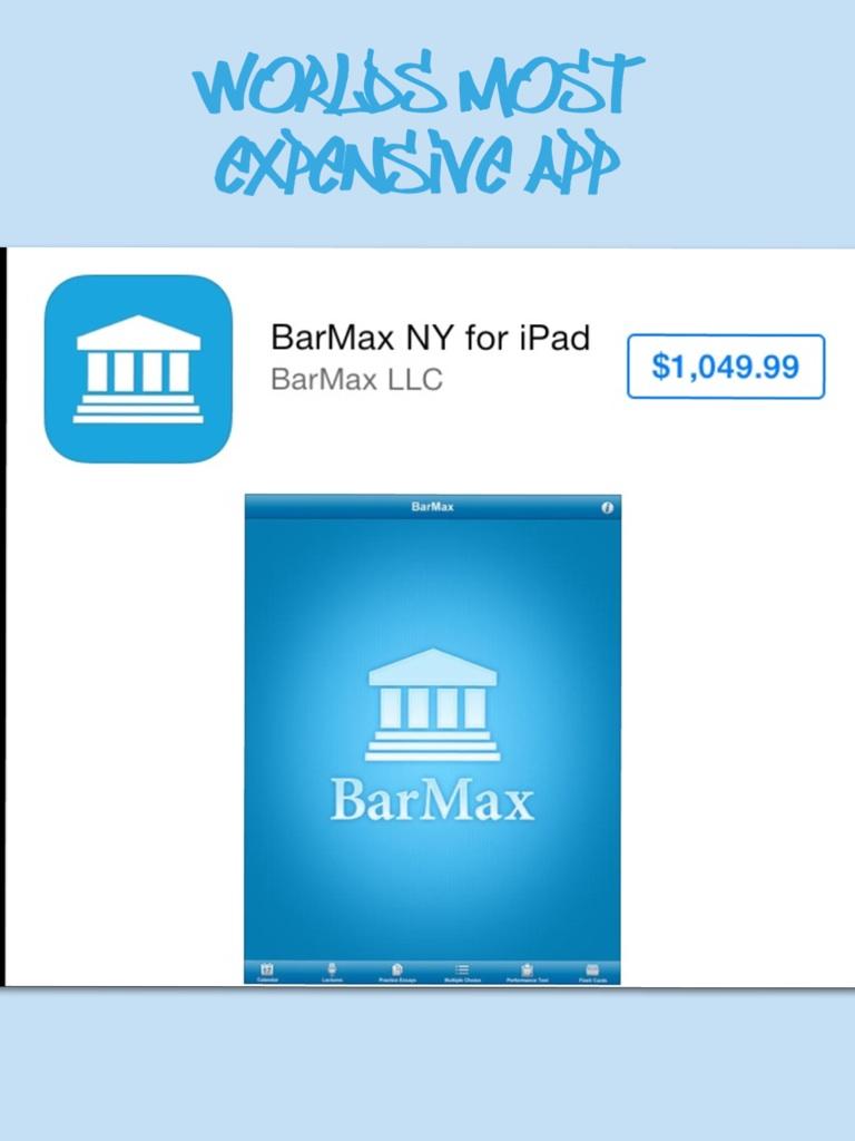 Worlds most expensive app 
