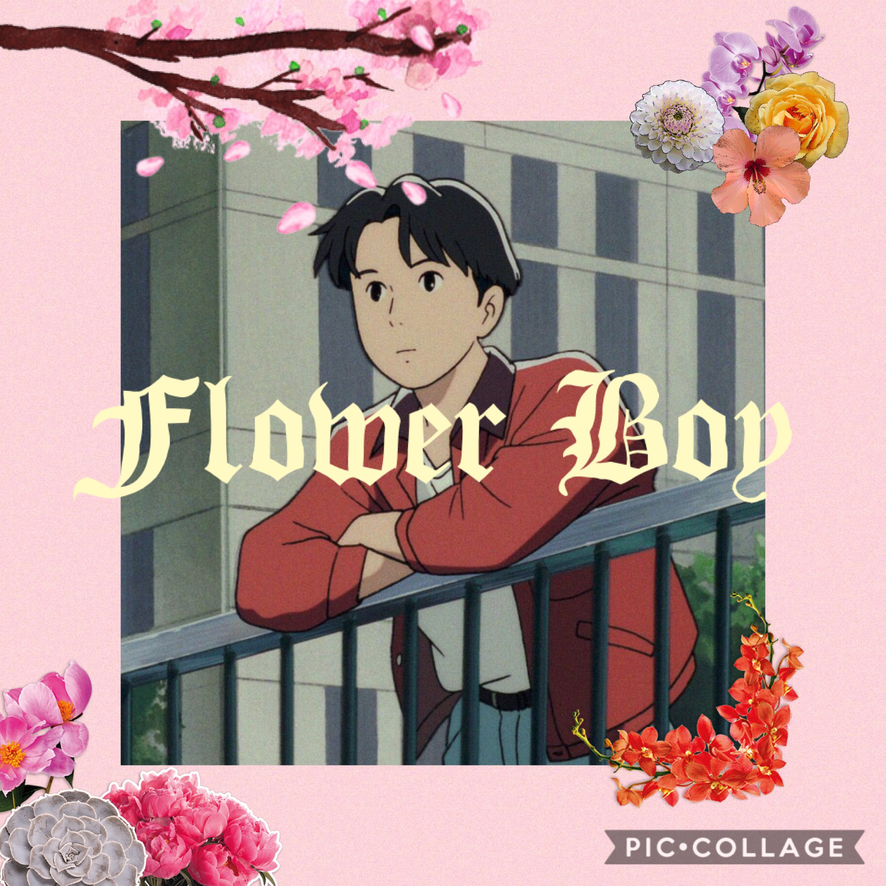 Flower boy 🌸 🌺🌹 