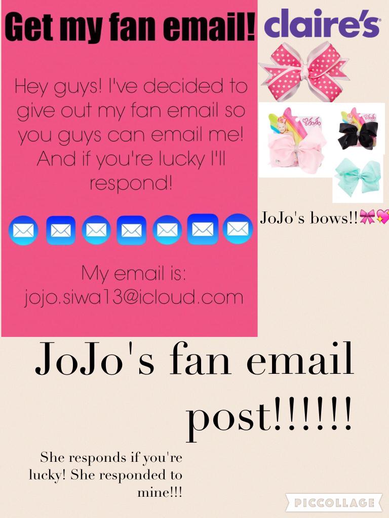 Email JoJo!!!