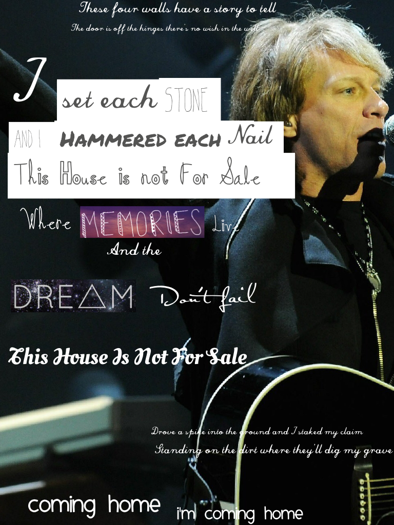 Bon Jovi- This House Is Not For Sale. Rates please? Okay, so as some of you know, I saw Bon Jovi in concert back in April, and it was awesome! This album deserves more attention, because it's SO EPIC OMG😃😊😍😆🎤🎧🎼