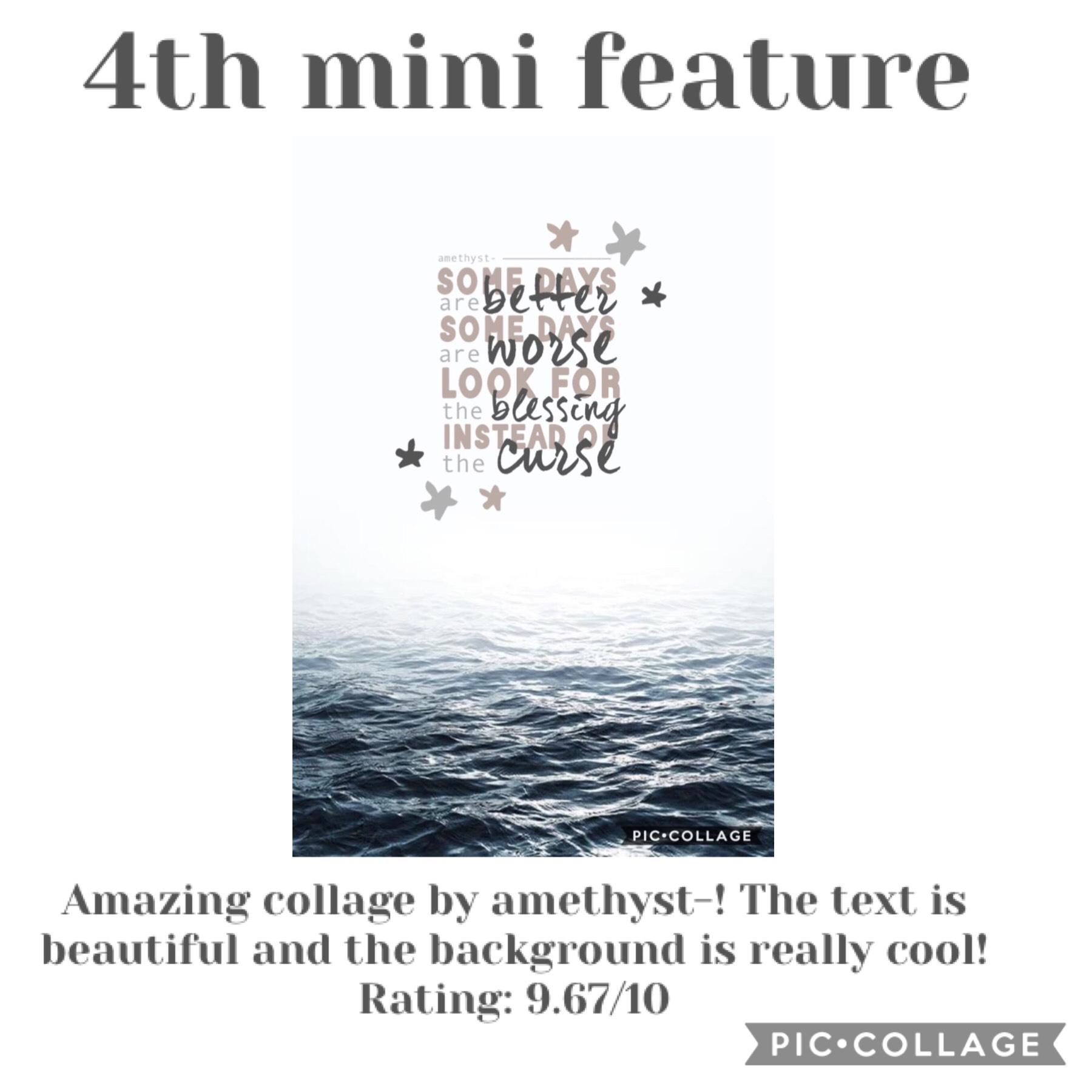 4th mini feature credit to...
amethyst-!!