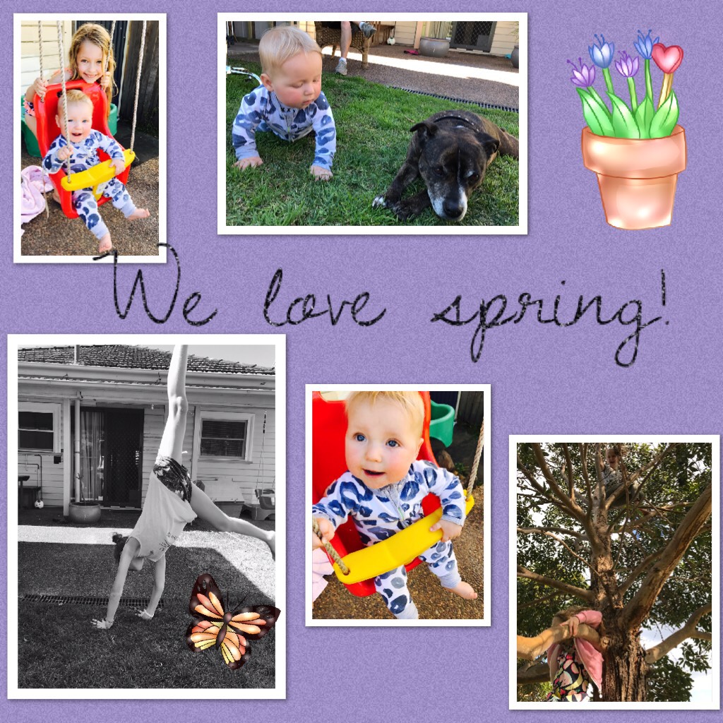 We love spring!