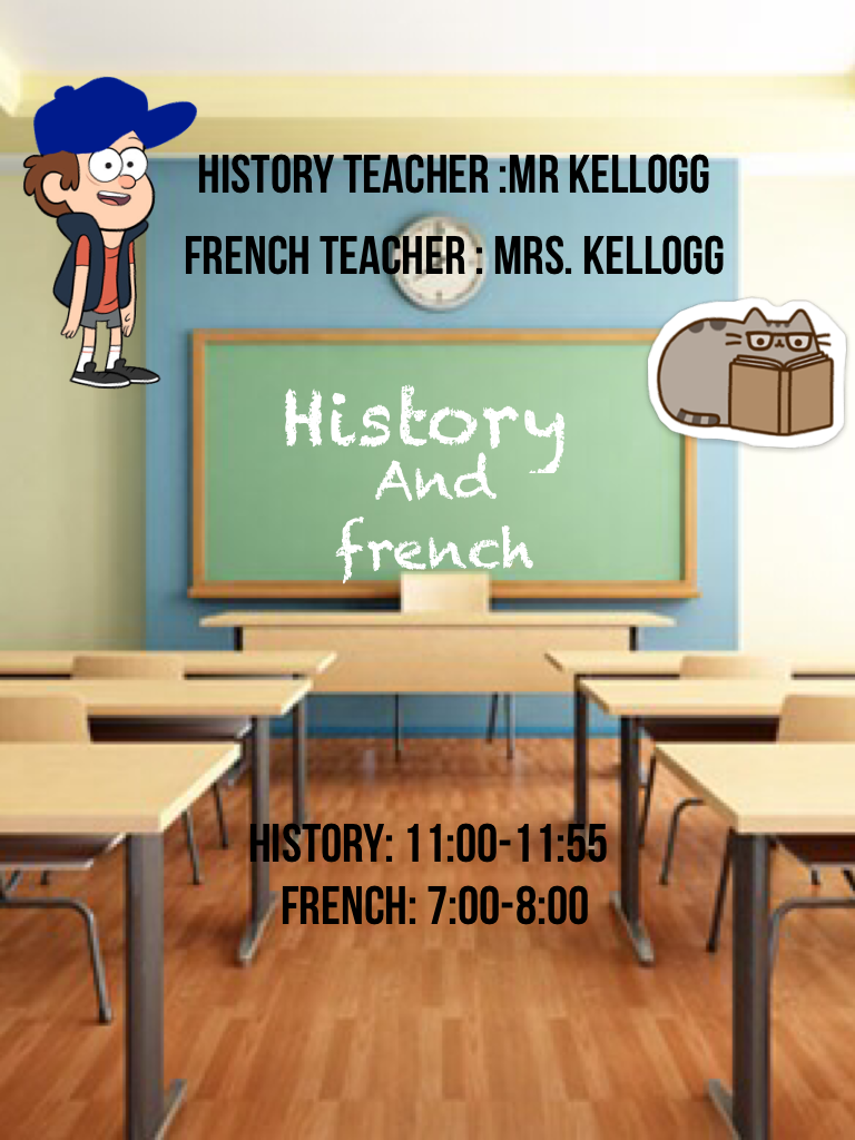 History and French 