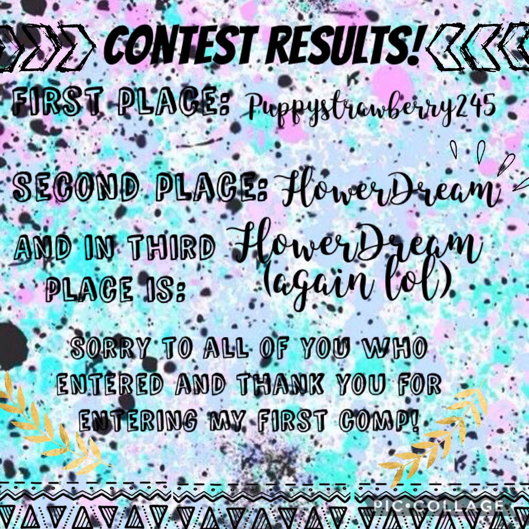 Thanks for every one who entered!

1st place gets a shout out and I'll use their entry as my icon!
2nd place gets a spam!
3rd place (same person lol 😂) gets a thank you for entering lol 😂 