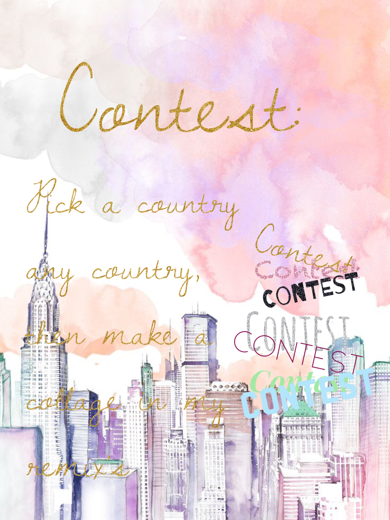 Contest: country or city