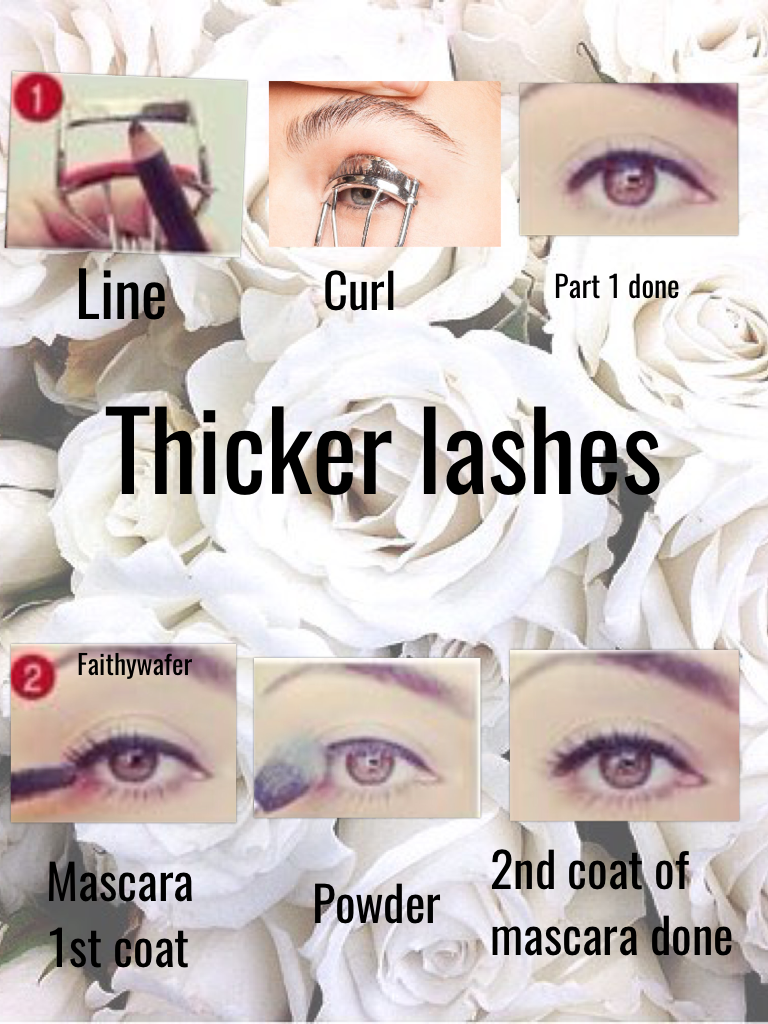 Thicker lashes